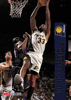 #307 Antonio Davis - Indiana Pacers - 1995-96 Hoops Basketball
