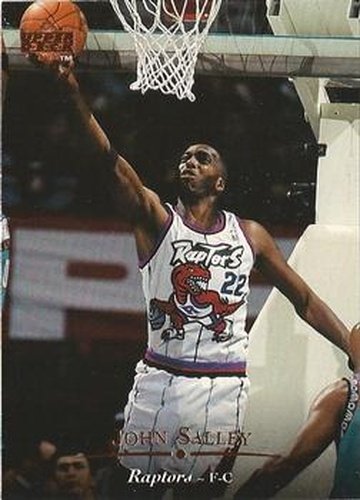 #307 John Salley - Toronto Raptors - 1995-96 Upper Deck Basketball