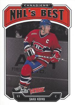 #307 Saku Koivu - Montreal Canadiens - 2000-01 Upper Deck Victory Hockey