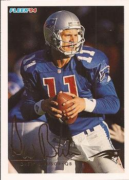 #307 Drew Bledsoe - New England Patriots - 1994 Fleer Football