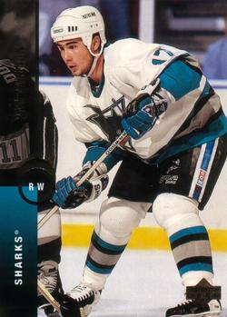 #307 Pat Falloon - San Jose Sharks - 1994-95 Upper Deck Hockey