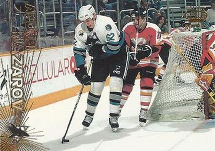 #307 Andrei Nazarov - San Jose Sharks - 1997-98 Pacific Crown Hockey