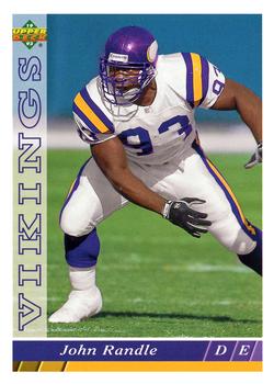 #307 John Randle - Minnesota Vikings - 1993 Upper Deck Football