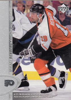 #307 Mikael Renberg - Philadelphia Flyers - 1996-97 Upper Deck Hockey