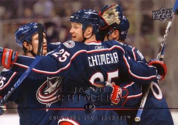 #307 Jason Chimera - Columbus Blue Jackets - 2008-09 Upper Deck Hockey