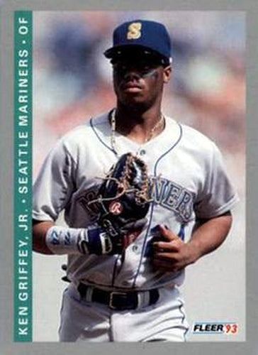 #307 Ken Griffey Jr. - Seattle Mariners - 1993 Fleer Baseball