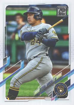 #307 Avisail Garcia - Milwaukee Brewers - 2021 Topps Baseball