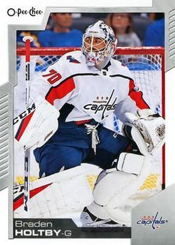 #307 Braden Holtby - Washington Capitals - 2020-21 O-Pee-Chee Hockey