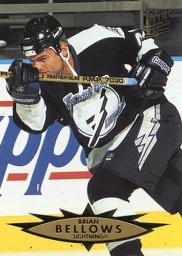 #307 Brian Bellows - Tampa Bay Lightning - 1995-96 Ultra Hockey