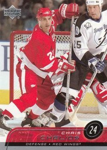 #307 Chris Chelios - Detroit Red Wings - 2002-03 Upper Deck Hockey