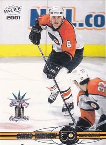 #307 Chris Therien - Philadelphia Flyers - 2000-01 Pacific Hockey