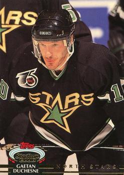 #307 Gaetan Duchesne - Minnesota North Stars - 1992-93 Stadium Club Hockey