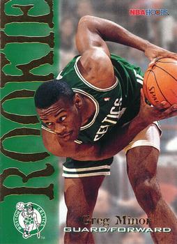 #307 Greg Minor - Boston Celtics - 1994-95 Hoops Basketball