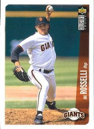 #307 Joe Rosselli - San Francisco Giants - 1996 Collector's Choice Baseball