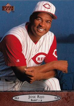 #307 Jose Rijo - Cincinnati Reds - 1996 Upper Deck Baseball
