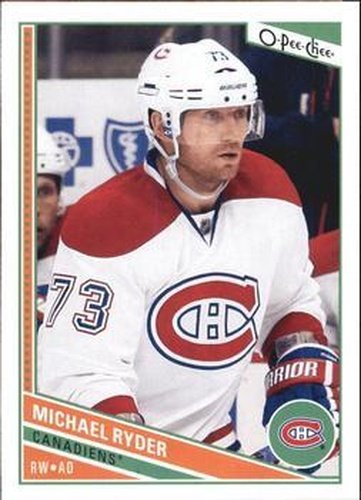 #307 Michael Ryder - Montreal Canadiens - 2013-14 O-Pee-Chee Hockey
