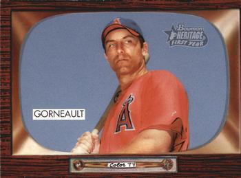 #307 Nick Gorneault - Anaheim Angels - 2004 Bowman Heritage Baseball