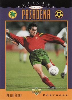 #307 Paulo Futre - Portugal - 1994 Upper Deck World Cup Contenders English/Spanish Soccer