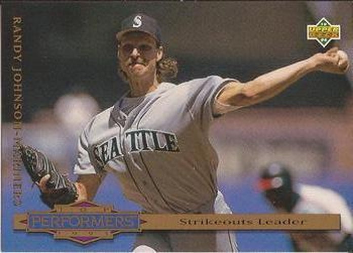 #307 Randy Johnson - Seattle Mariners - 1994 Collector's Choice Baseball