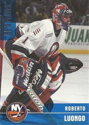 #307 Roberto Luongo - New York Islanders - 1999-00 Be a Player Memorabilia Hockey