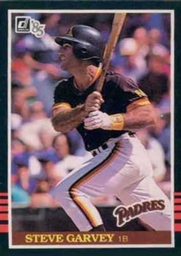 #307 Steve Garvey - San Diego Padres - 1985 Donruss Baseball
