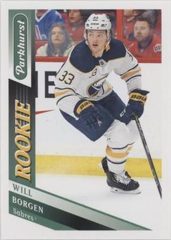 #307 William Borgen - Buffalo Sabres - 2019-20 Parkhurst Hockey