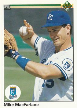 #307 Mike Macfarlane - Kansas City Royals - 1990 Upper Deck Baseball