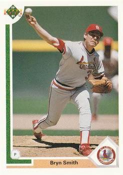 #307 Bryn Smith - St. Louis Cardinals - 1991 Upper Deck Baseball