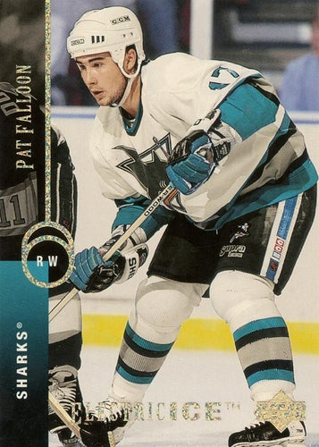 #307 Pat Falloon - San Jose Sharks - 1994-95 Upper Deck Hockey - Electric Ice