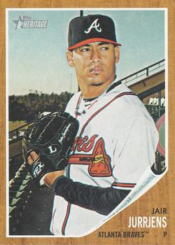 #307 Jair Jurrjens - Atlanta Braves - 2011 Topps Heritage Baseball