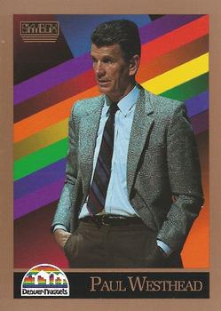 #307 Paul Westhead - Denver Nuggets - 1990-91 SkyBox Basketball