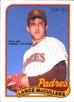 #307 Lance McCullers - New York Yankees - 1989 O-Pee-Chee Baseball