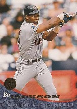 #307 Bo Jackson - California Angels - 1994 Leaf Baseball