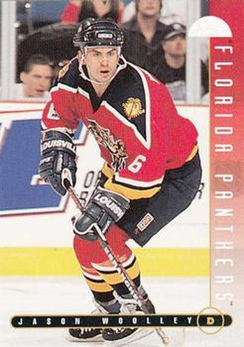 #307 Jason Woolley - Florida Panthers - 1995-96 Leaf Hockey