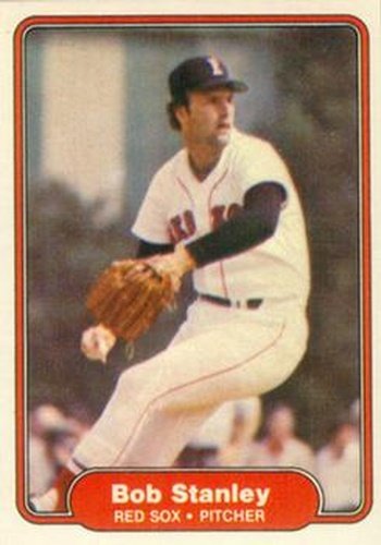 #307 Bob Stanley - Boston Red Sox - 1982 Fleer Baseball