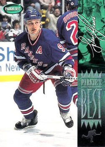 #307 Adam Graves - New York Rangers - 1994-95 Parkhurst Hockey