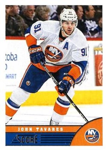 #308 John Tavares - New York Islanders - 2013-14 Score Hockey