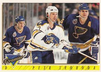 #308 Petr Svoboda - Buffalo Sabres - 1993-94 Topps Premier Hockey
