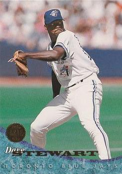#308 Dave Stewart - Toronto Blue Jays - 1994 Leaf Baseball
