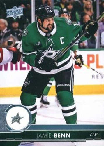 #308 Jamie Benn - Dallas Stars - 2017-18 Upper Deck Hockey