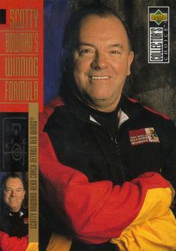 #308 Scotty Bowman - Detroit Red Wings - 1996-97 Collector's Choice Hockey