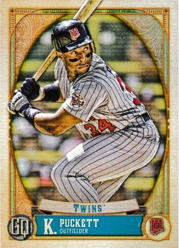 #308 Kirby Puckett - Minnesota Twins - 2021 Topps Gypsy Queen Baseball