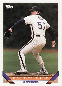 #308 Darryl Kile - Houston Astros - 1993 Topps Baseball