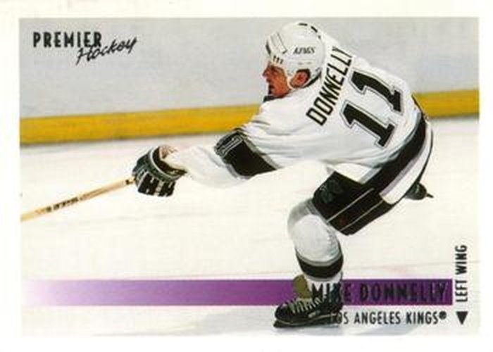 #308 Mike Donnelly - Los Angeles Kings - 1994-95 O-Pee-Chee Premier Hockey