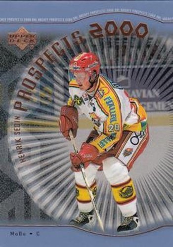 #308 Henrik Sedin - MoDo - 1999-00 Upper Deck Hockey