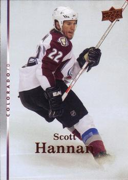 #308 Scott Hannan - Colorado Avalanche - 2007-08 Upper Deck Hockey