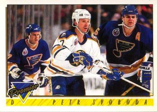 #308 Petr Svoboda - Buffalo Sabres - 1993-94 O-Pee-Chee Premier Hockey