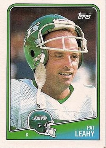 #308 Pat Leahy - New York Jets - 1988 Topps Football