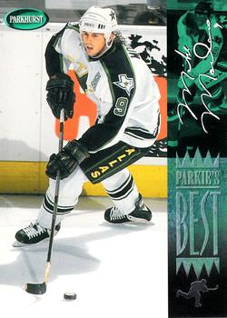 #308 Mike Modano - Dallas Stars - 1994-95 Parkhurst Hockey