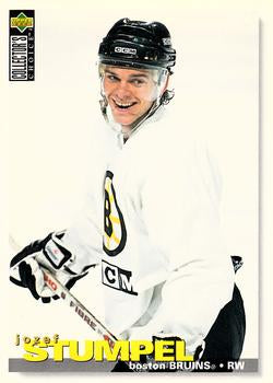 #308 Jozef Stumpel - Boston Bruins - 1995-96 Collector's Choice Hockey